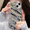 Silver Silk Pattern Phone Case for Iphone